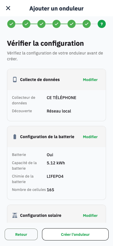 Récapitulatif
