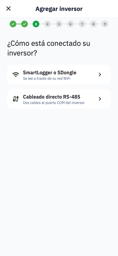 SmartLogger o RS-485