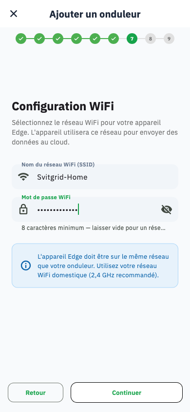Configuration WiFi