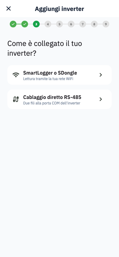 SmartLogger o RS-485