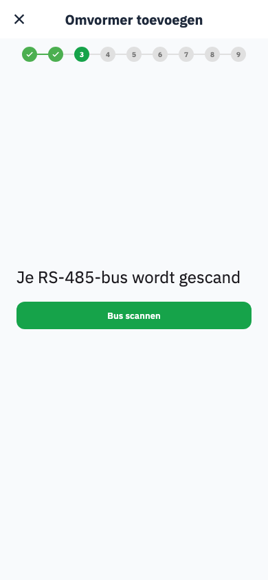 De bus scannen