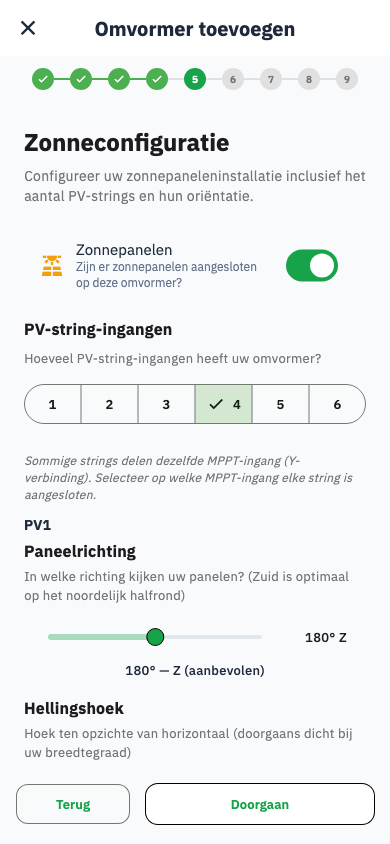 Zonneconfiguratie