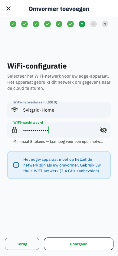 WiFi-configuratie