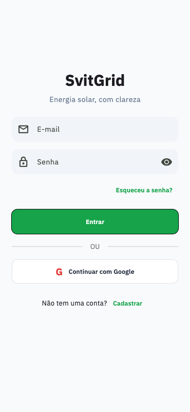 Iniciar sessão