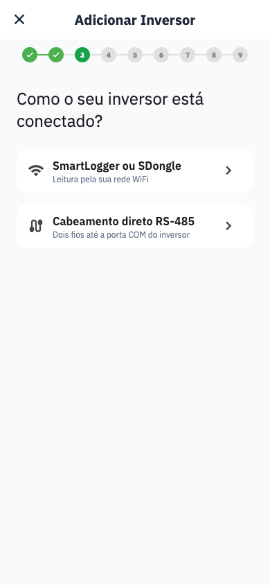 SmartLogger ou RS-485