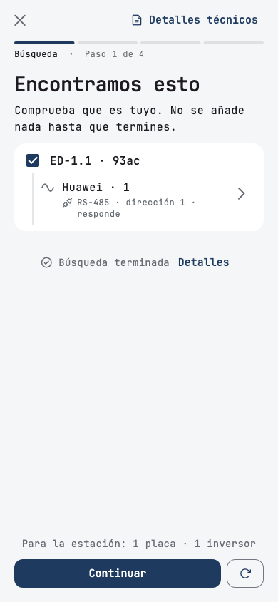 Buscar: un ED-1.1 y el inversor en su cable