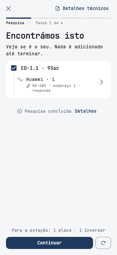 Procurar: um ED-1.1 e o inversor no seu cabo