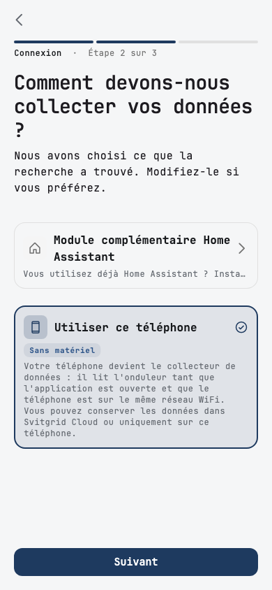 Comment devons-nous collecter vos données ?